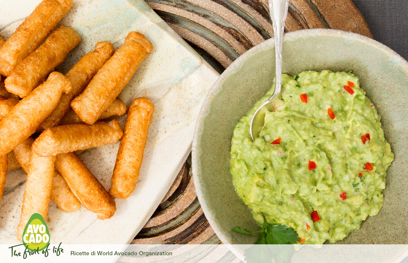 Bastoncini di formaggio con guacamole