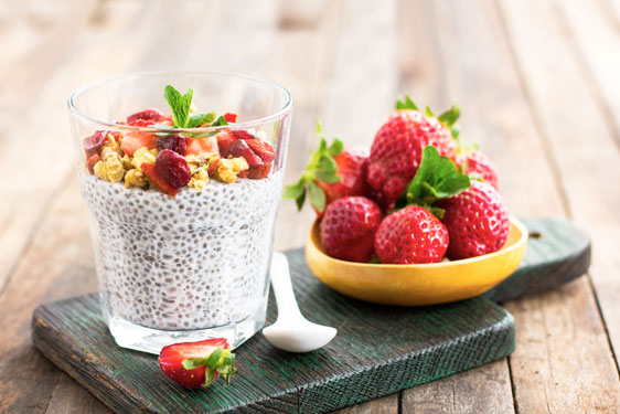 Budino ai Semi di Chia