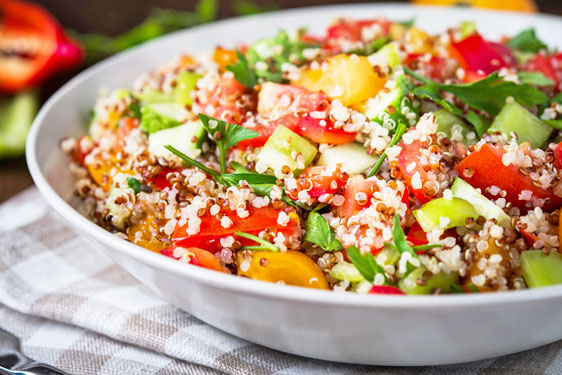 Insalata di Quinoa e Verdure