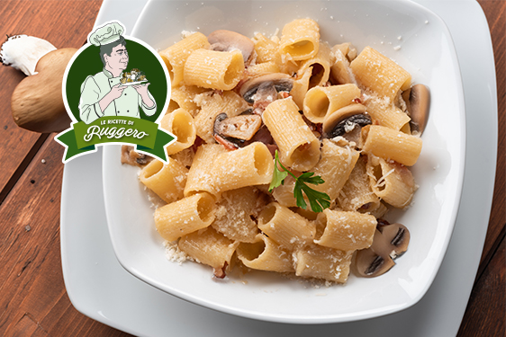 Mezze Maniche ai funghi