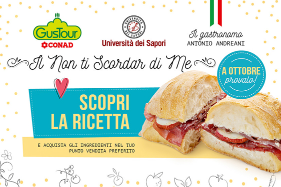 Panino Non ti scordar di me