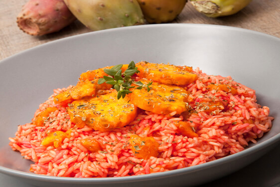Risotto ai Fichi dIndiaIndia