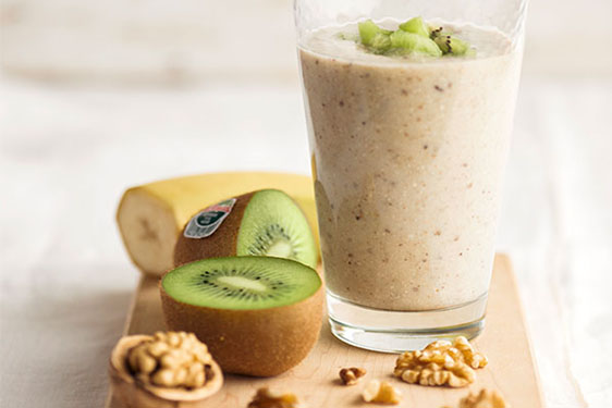 Smoothie con Kiwi Zespri Green e chia