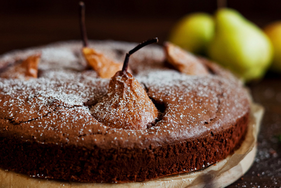 Torta di Pere Decana e Cioccolato