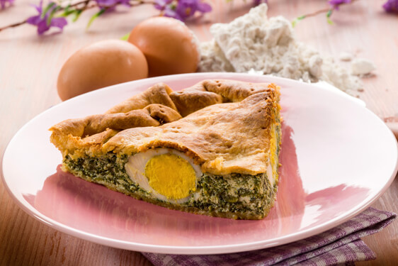 Torta pasqualina con Spinaci